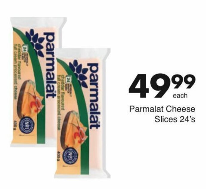 Parmalat Cheese Slices 24's offer at Save
