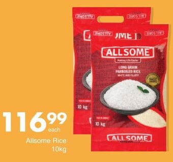 Save Allsome Rice 10kg offer