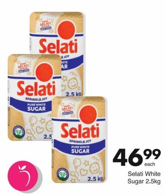 Save Selati White Sugar 2.5kg offer