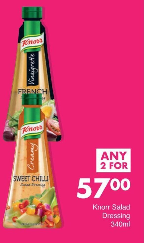 Knorr Salad Dressing 340ml offer at Save