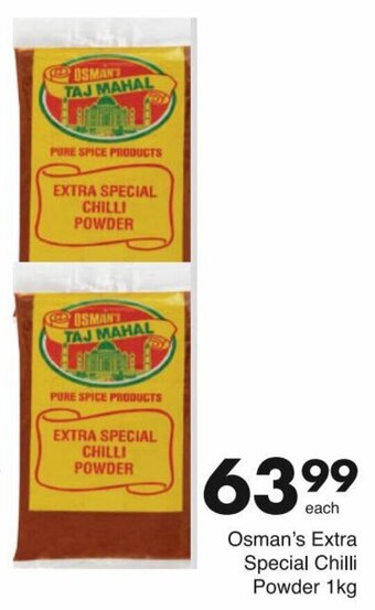 Save Osman's Extra Special Chilli Powder 1kg offer