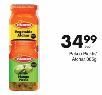 Save Pakco Pickle/ Atchar 385g offer