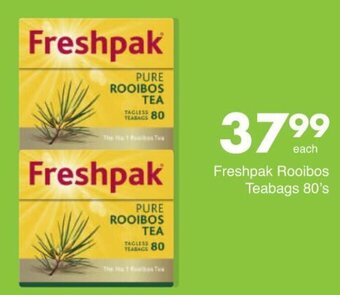 Save Freshpak Rooibos Teabags 80's offer