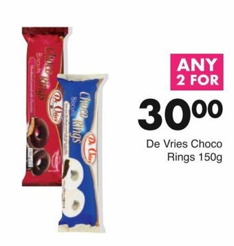 Save De Vries Choco Rings 150g offer