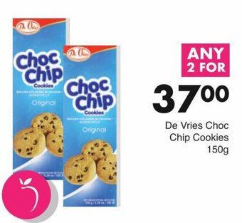 Save De Vries Choc Chip Cookies 150g offer