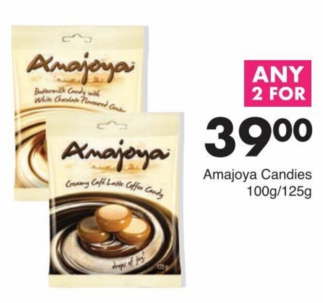 Amajoya Candies 100g/125g offer at Save