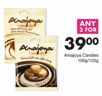 Save Amajoya Candies 100g/125g offer