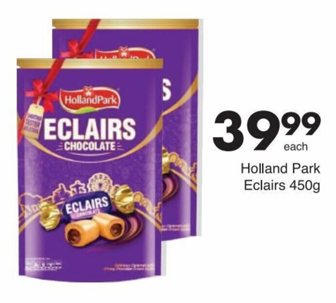 Holland Park Eclairs 450g offer at Save