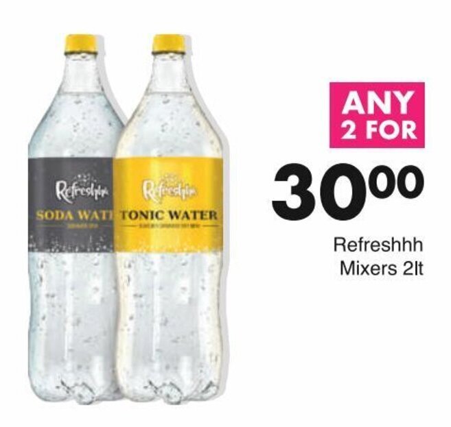 Refreshhh Mixers 2lt offer at Save