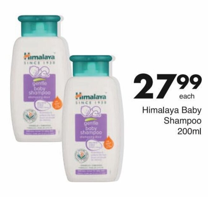 Himalaya Baby Shampoo 200ml offer at Save