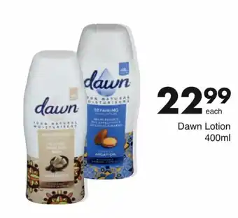 Save Dawn Lotion 400ml offer