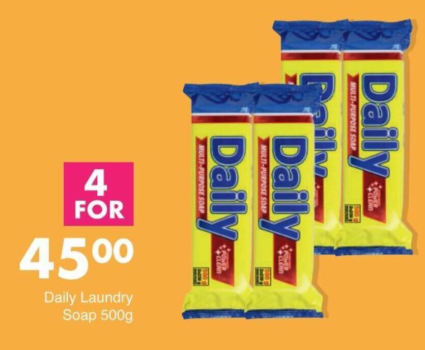 Daily Laundry Soap 500g offer at Save