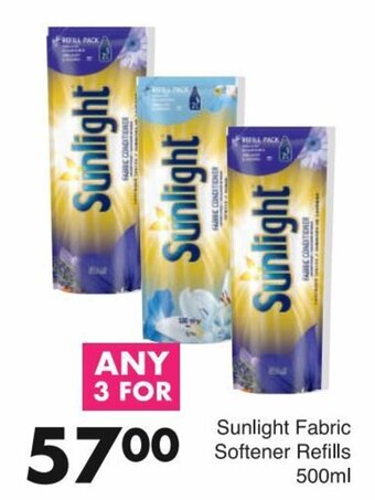 Save Sunlight Fabric Softener Refills 500ml offer