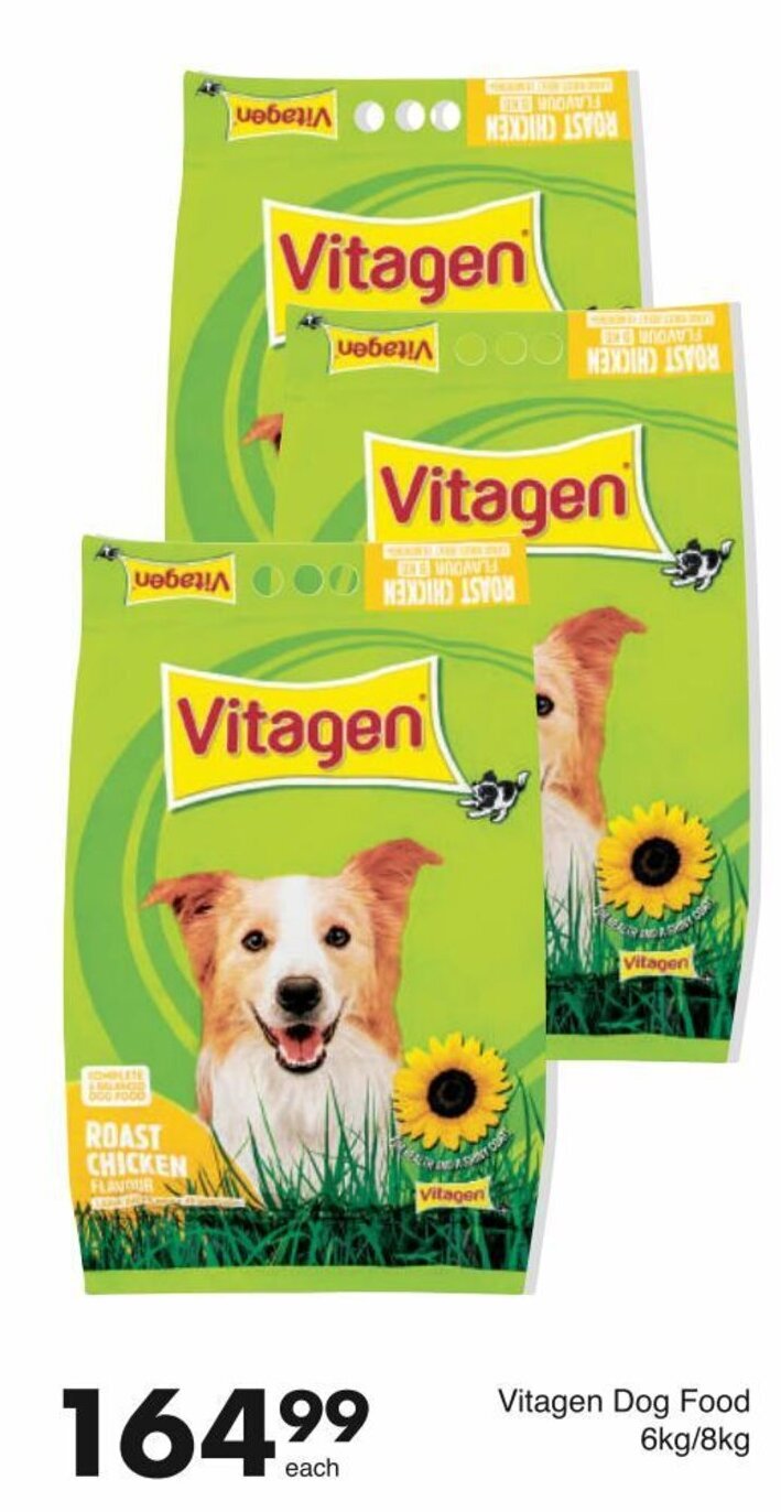 Vitagen Dog Food 6kg/8kg offer at Save