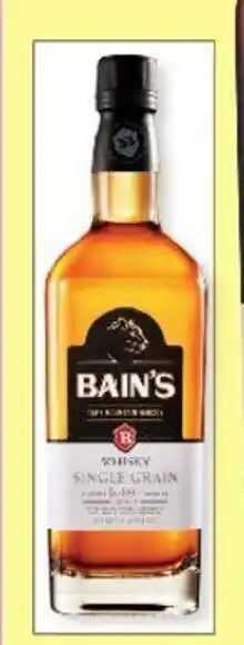 Makro Bain's Single Grain Whisky 1 x 750ml offer