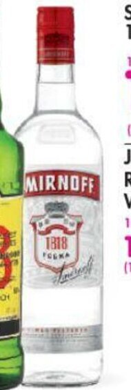 Makro Smirnoff 1818 Vodka 750ml offer