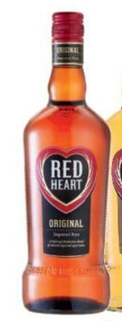 Red Heart Rum 750ml