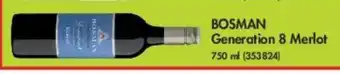 Makro Bosman Generation 8 Merlot 750ml offer