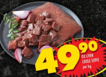 Shoprite Ox Liver Loose Serve offer