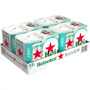 Shoprite Liquor Heineken silver beer cans 24 x 440ml offer