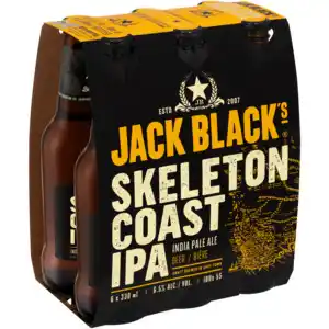 Shoprite Liquor Jack black's skeleton coast ipa bottles 6 x 330ml offer