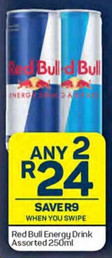 Red Bull Energy Drink Assorted 250ml