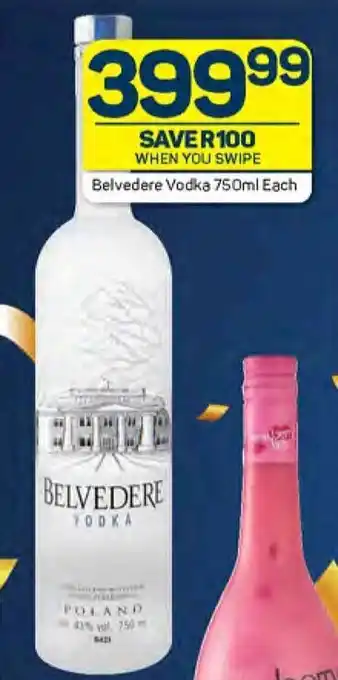 Belvedere Vodka 750ml Each