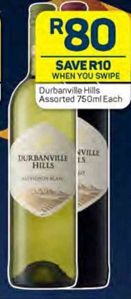 Pick n Pay Durbanville Hills Assorted 750ml Each offer