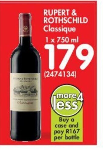 Makro Rupert Rothschild Classique 750ml offer