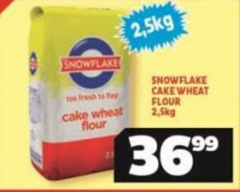 Usave SNOWFLAKE CAKE WHEAT FLOUR 2,5kg offer