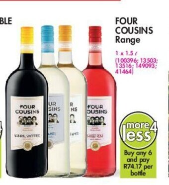 Makro Four Cousins Range 1.5L offer