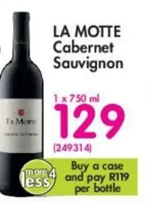 Makro La Motte Cabernet Sauvignon 750ml offer