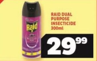 Usave RAID DUAL PURPOSE INSECTICIDE 300ml offer