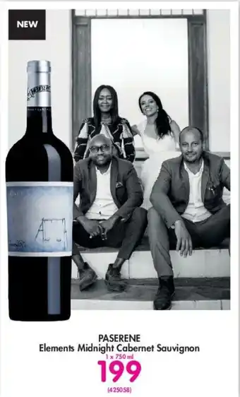 Makro Paserene Elements Midnight Cabernet Sauvignon 750ml offer