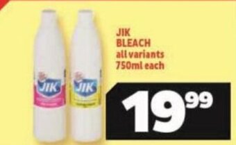 Usave JIK BLEACH all variants 750ml each offer