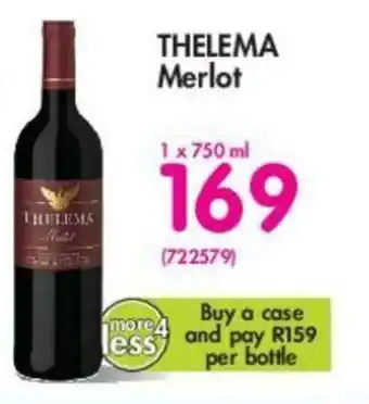 Makro Thelema Merlot 750ml offer