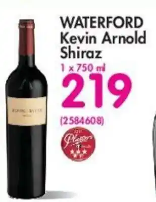 Makro Waterford Kevin Arnold Shiraz 1x750ml offer