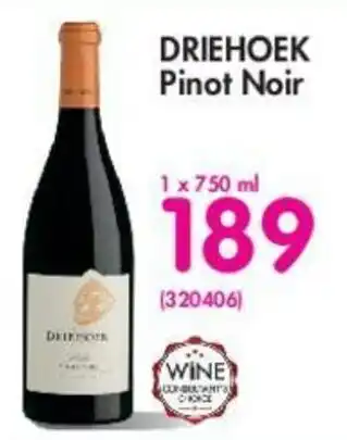 Driehoek Pinot Noir 750ml