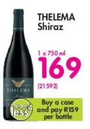 Makro Theleme Shiraz 1x750ml offer