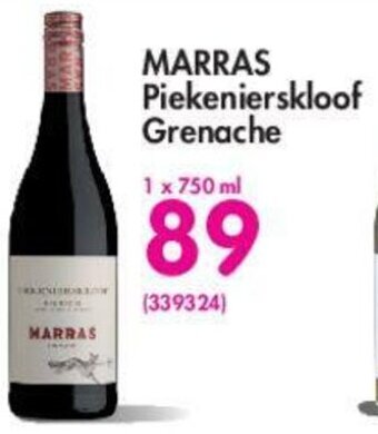Makro Marras Piekenierskloof Grenache 750ml offer