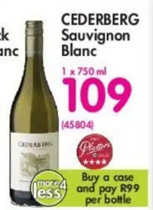 Makro Cederberg Sauvignon Blanc 750ml offer
