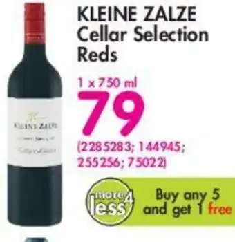 Makro Kleine Zalze Cellar Selection Reds 750ml offer