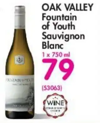 Makro Oak Valley Fountain of Youth Sauvignon Blanc 750ml offer