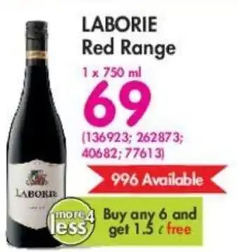 Makro Laborie Red Range 750ml offer