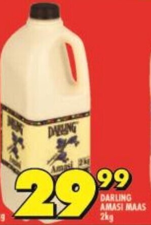 Shoprite DARLING AMASI MAAS 2kg offer