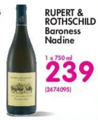 Makro Rupert & Rothschild Baroness Nadine 750ml offer