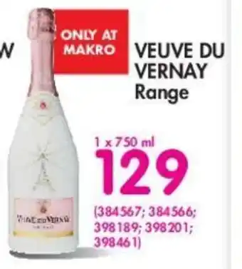 Makro Veuve du Vernay Range 750ml offer