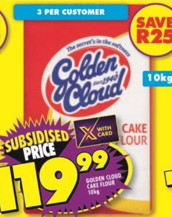 Shoprite GOLDEN CLOUD CAKE FLOUR 10kg offer