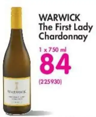Makro Warwick The First Lady Chardonnay 750ml offer