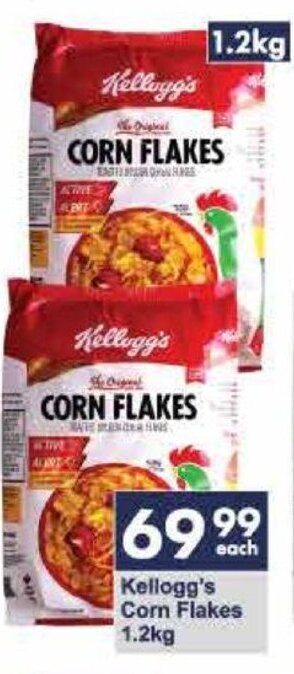 President Hyper Kellogg's Corn Flakes 1.2kg offer